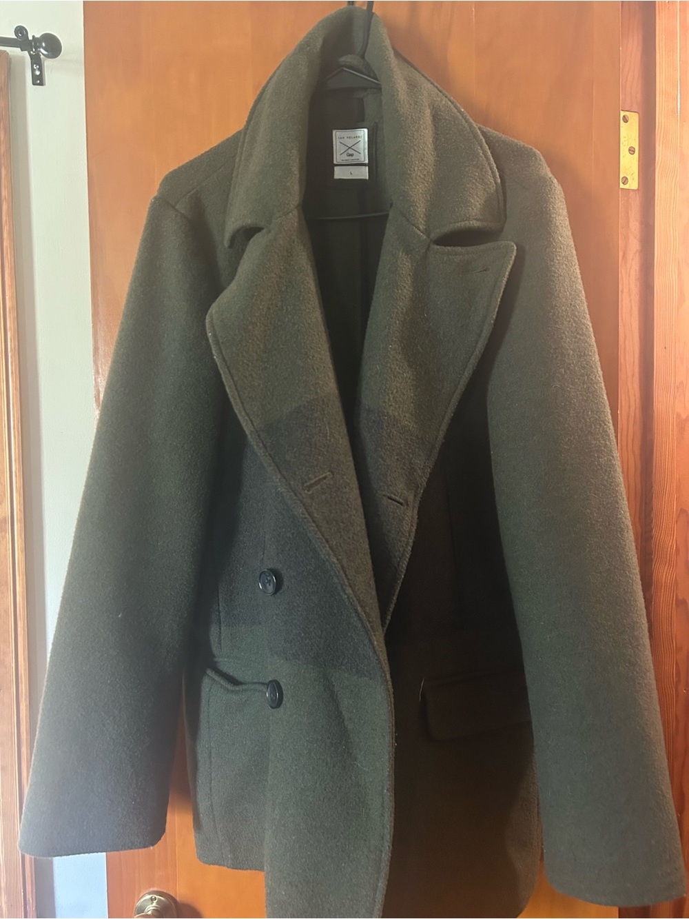 GAP Olive Green Peacoat